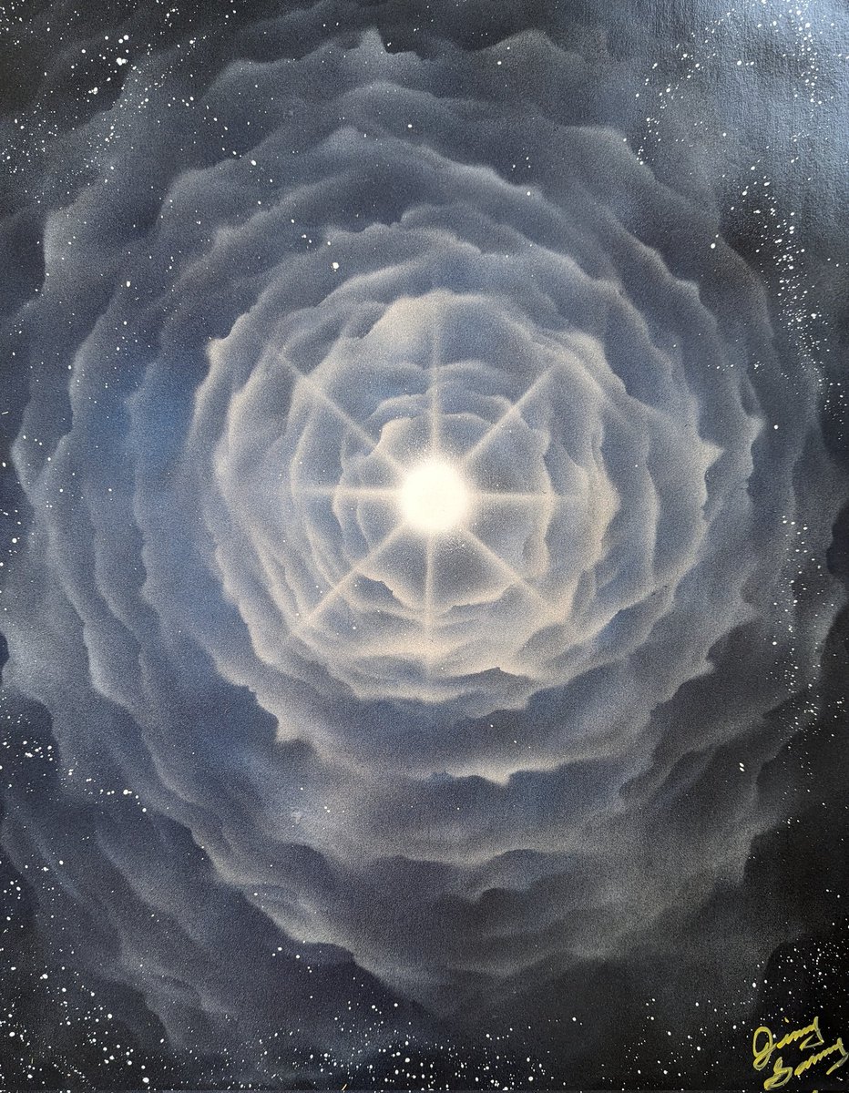 ChefGlenn72's tweet photo. my latest #spraypaintart Turned out really well. #art #funwithpaint https://t.co/66BgzCSBmt