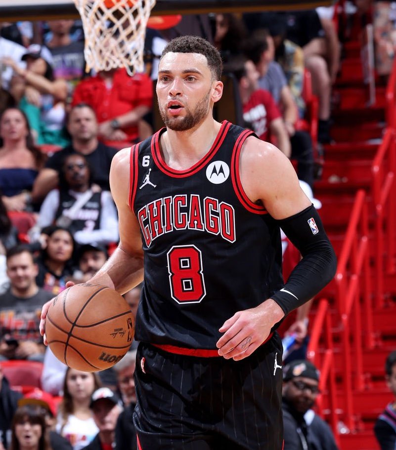 The Bulls would be focused on getting a good young player, multiple first-round picks and salary filler if they decide to trade Zach LaVine, per @KCJHoop