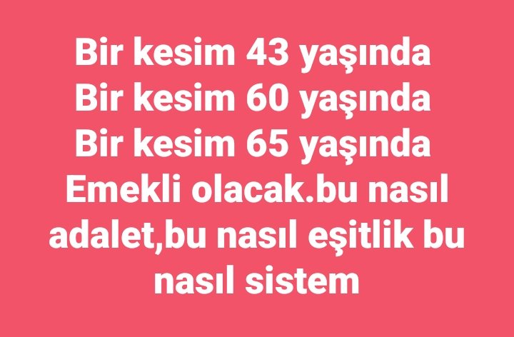 #Depremoldu Beyaz Show #SquidGame2 #sigara Arda Güler #altın #afrasaraçoğlu #VedaMektubu #ÜveyAnne #borsa #Samsun #yökeğitimekulakver Yunanistan Titanik

ÂDİL EŞİT EMEKLİLİK İSTİYORUZ #EMEŞAD
#SgkyaEşitAdalet