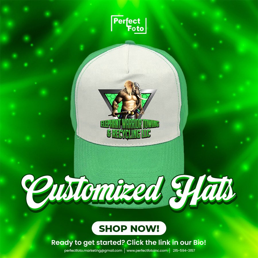 inc_foto's tweet image. Click the Link in our Bio to explore our website and discover the endless possibilities of customization.

#customizedhat #personalizedfashion #hatlover #expressyourself #perfectfotodesigns #clickthelink #exploreourwebsite