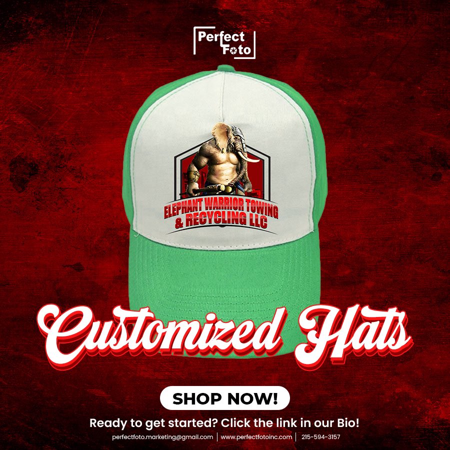 inc_foto's tweet image. Click the Link in our Bio to explore our website and discover the endless possibilities of customization.

#customizedhat #personalizedfashion #hatlover #expressyourself #perfectfotodesigns #clickthelink #exploreourwebsite