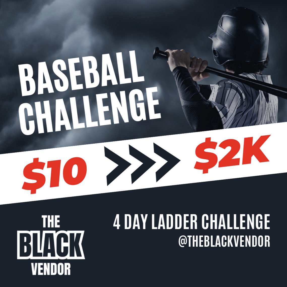 ⚾️🔥 Join my $2k MLB Ladder Challenge! 🚀💰

I’m turning $10 into $2k in just 4 days with my expert baseball picks. Don’t miss out on this exciting opportunity! Let’s climb together! #MLB #LadderChallenge #GamblingTwitter 

Discord Link —> discord.gg/UZtMuYgFRK