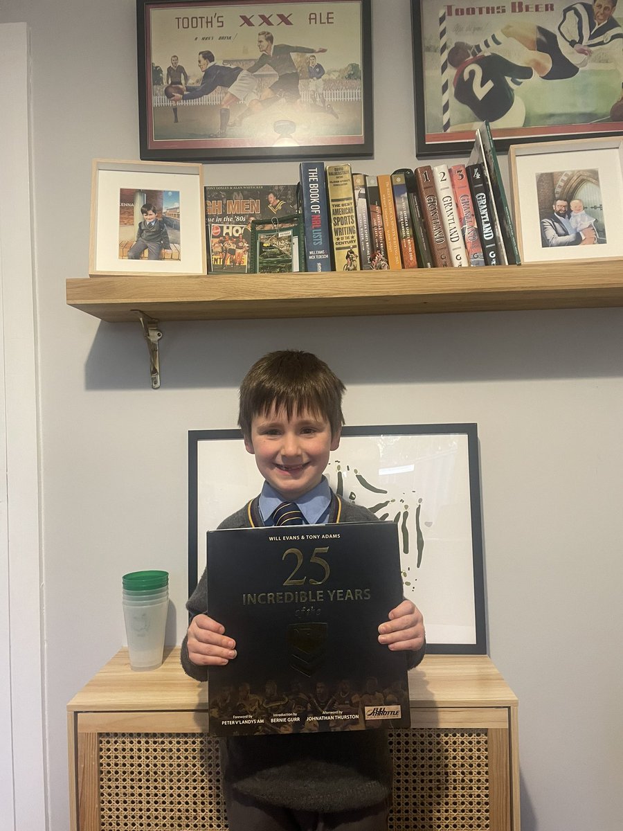 Nick Tedeschi (@tedeschi8181) on Twitter photo Delighted to have got my copy of 25 Incredible Years written by <a href="/WillEvansRL/">Will Evans</a> … but not as excited as my 6yo Ollie. I was lucky enough to be able to contribute and edit the book. Every NRL fan should get a copy, it’s a truly wonderful read. Delighted to have got my copy of 25 Incredible Years written by <a href="/WillEvansRL/">Will Evans</a> … but not as excited as my 6yo Ollie. I was lucky enough to be able to contribute and edit the book. Every NRL fan should get a copy, it’s a truly wonderful read.