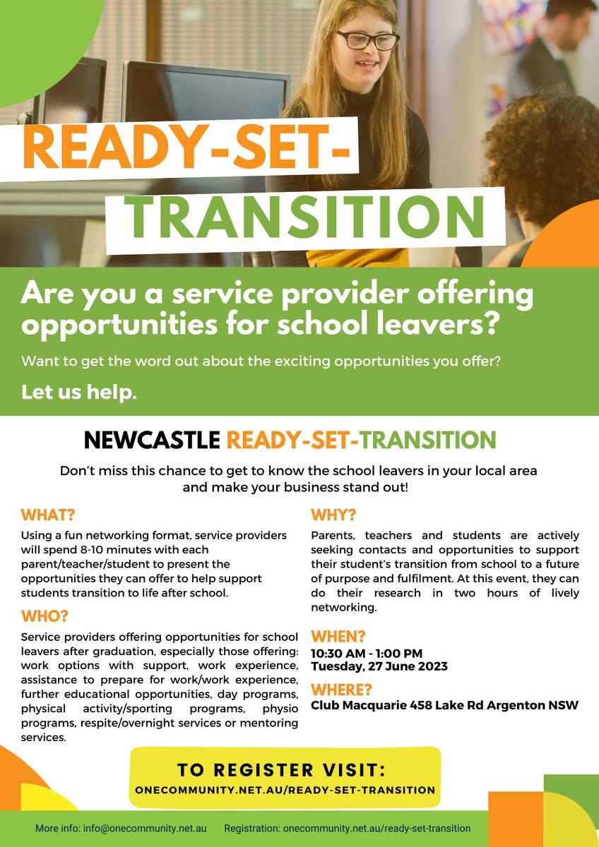 SocialModelAU's tweet image. Social Model will be attending the Newcastle Ready-Set-Transition event next Tuesday, 27th June