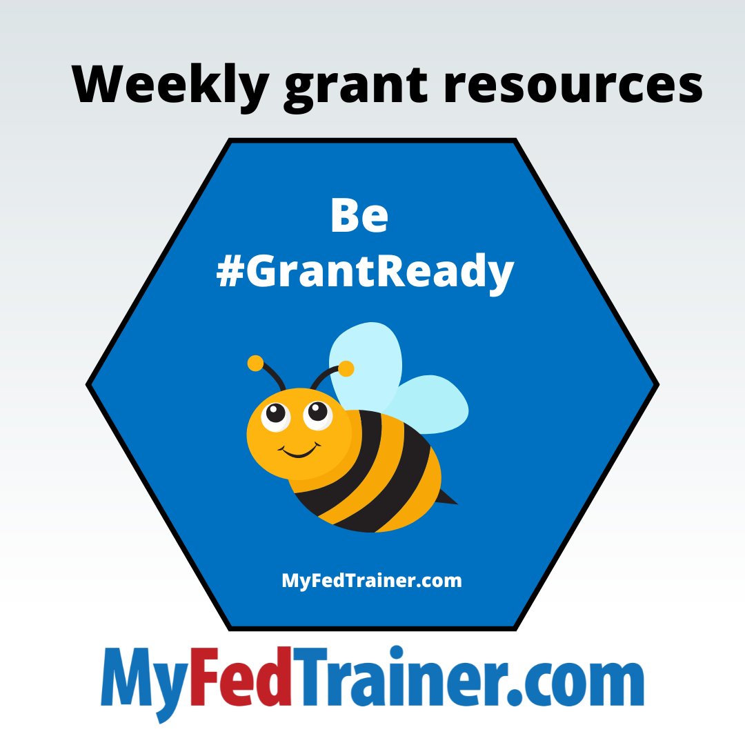 Receive FREE weekly grant resources.
#LearnGrants be #GrantReady

bit.ly/3m6OCpQ