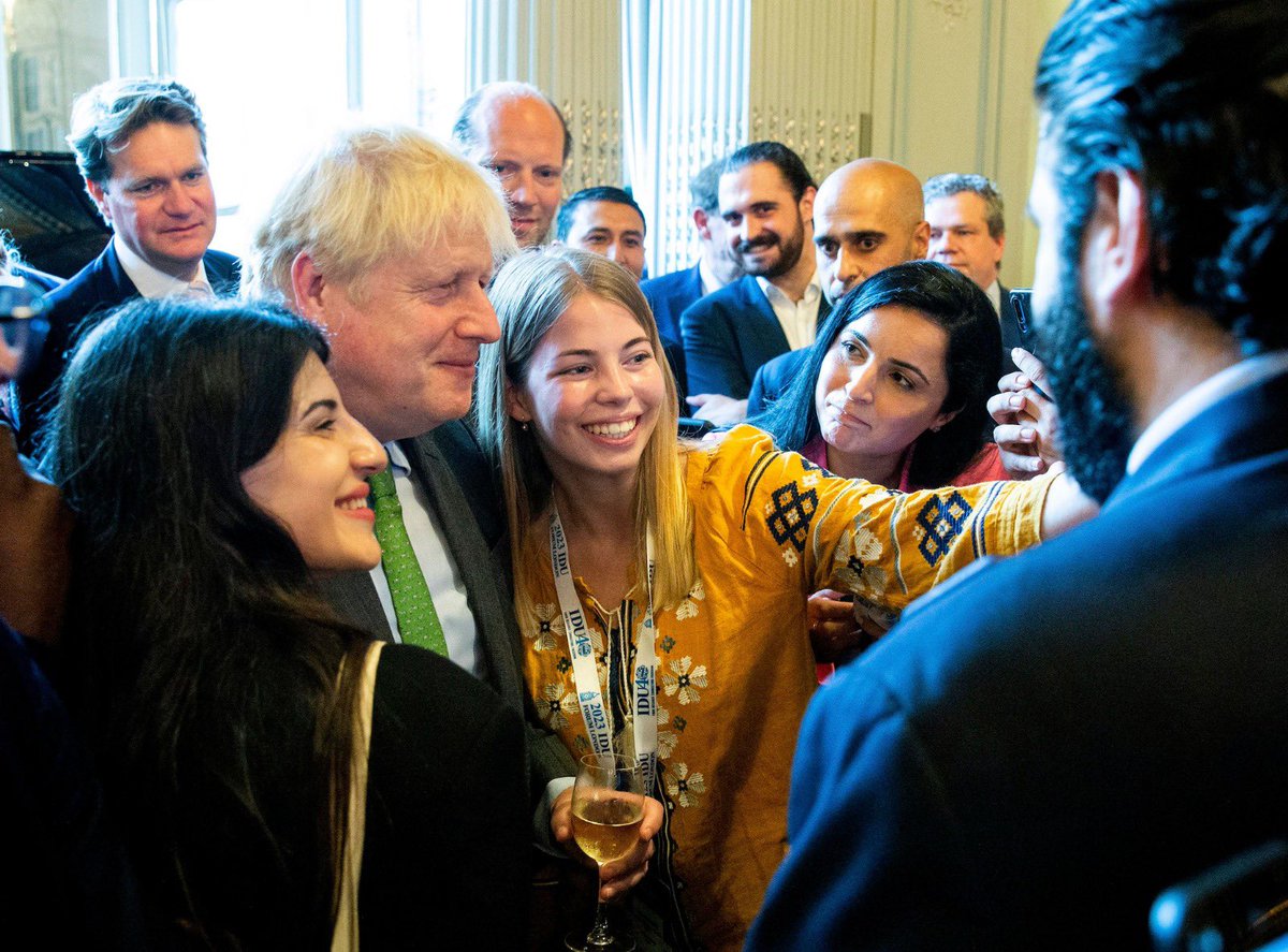 idualliance's tweet photo. IDU's 40th anniversary Forum was kicked-off tonight by Prime Minister @BorisJohnson with a motivating and inspirational speech. What an energy and atmosphere! It was an honour to host you as our opening speaker of #idu40 Prime Minister! https://t.co/70WAqE8Fyx
