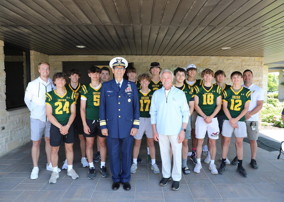 Honored to again be a part of the Rocky Bleier Golf Classic hosted by the Wisconsin Veterans Village! Very proud of our players who represented Freedom Football in a great way, serving those who served.