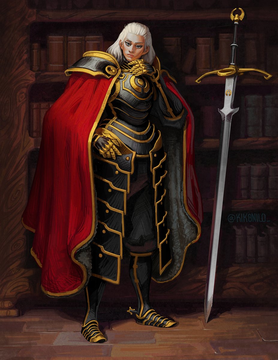 kikonilo_'s tweet image. Iona The Sage
Character Design

#characterdesign
#panting
#art
#digitalart
#drawthisagain
#armor
#oc
#knight