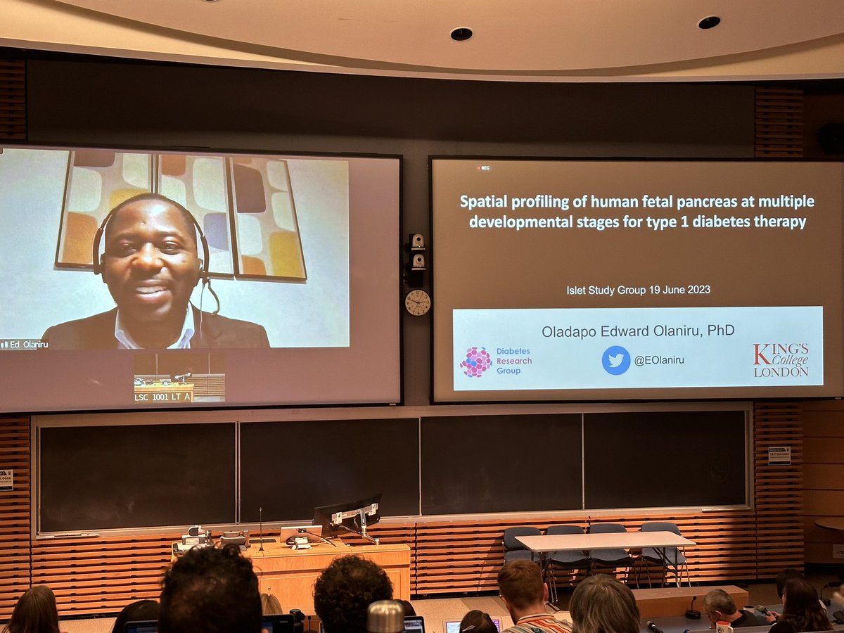 Aileen King (@aileenjfking) on Twitter photo Cracking talk <a href="/EOlaniru/">Ed Olaniru, PhD</a> at <a href="/IsletsInVan2023/">Islet Study Group Meeting 2023</a>! Gutted you couldnāt be here with us, but you did us proud! <a href="/DRG_Kings/">Diabetes Research Group @Kingās</a> Cracking talk <a href="/EOlaniru/">Ed Olaniru, PhD</a> at <a href="/IsletsInVan2023/">Islet Study Group Meeting 2023</a>! Gutted you couldnāt be here with us, but you did us proud! <a href="/DRG_Kings/">Diabetes Research Group @Kingās</a>