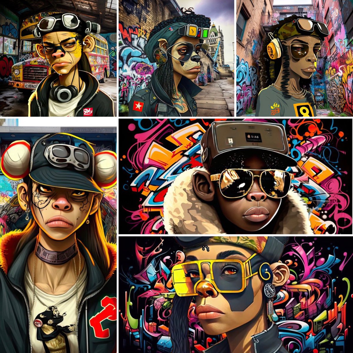 ROOT_SYN's tweet image. Picked up these badass pieces and best part is that they earn passive income while the floor price steadily rises. Check them out on @XRPLMarketPlace
@Lost_Nft_Art #TopGirlZ