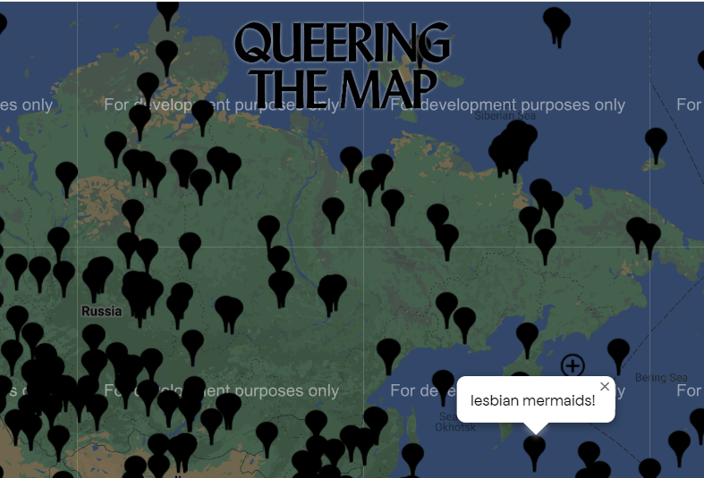Hazardnotexx's tweet photo. @studioheartbrk look what i found on "Queering the Map"!!! #gaymermaids i legit did not put this here >;0 me and my sister were so suprised XD https://t.co/8H1yIneg0C