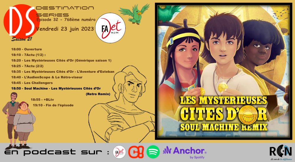 7Actuleblog's tweet image. Ce vendredi 23 juin, en Avant Première INTERSIDÉRALE, 
le NOUVEAU "Retro Remix' de Soul Machine !
camedi.fr