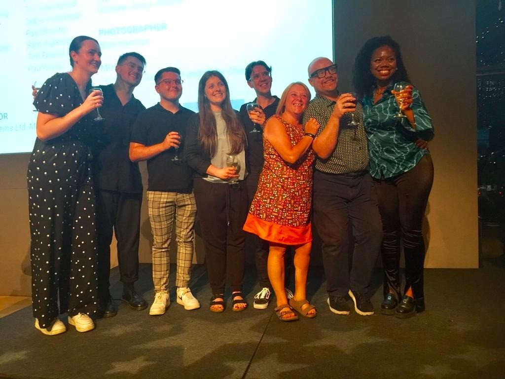 QaisraShahraz's tweet photo. Really enjoyed amazing @SalfordUni students Awards 2023 #createawards @The_Lowry celebrating amazing talents from #arts #media #technology faculty
@MACFESTUK @TheLibraryUoS @SalfordAlumni @samingleson @MMUEnglishDept @UoMSALC @TraffordCollege @GMLO_UK @FFEUnyc @mcrwire
#awards https://t.co/jDTqE33YtU