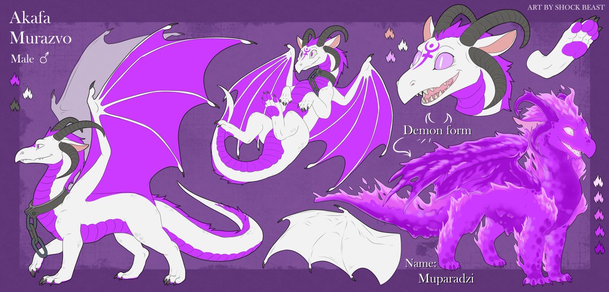 ShockBeast17's tweet photo. Ref sheets of cute dragoon https://t.co/K1yThPbuV1