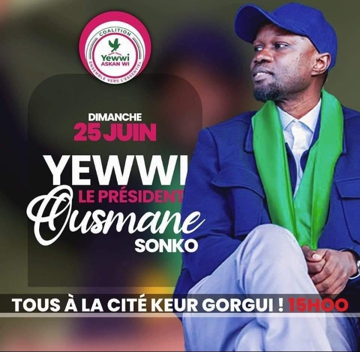 ____YLD's tweet image. ''Ceux qui rendent une Révolution Pacifique impossible, rendront une Révolution Violente inévitable.''
John Fitzgerald Kennedy.

Le rendez-vous est pris... Le peuple aura toujours le dernier mot.
#FreeSenegal 
#FreeOusmaneSonko