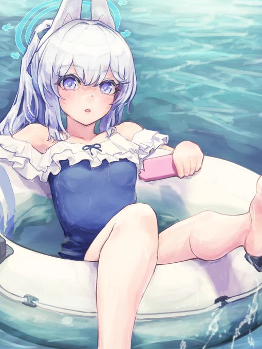 水着ミヤコ #ブルアカ #月雪ミヤコ