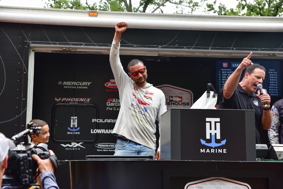 MajorLeagueFish's tweet photo. After three days of competition, Nick Hatfield won @thmarineteam Stop 5 at the Potomac River and punched his ticket to REDCREST 2024. Check out some of the best scenes and smiles from Championship Monday: https://t.co/hTc989Gxcm
@TackleWarehouse #Champion #liveweighin https://t.co/PRddS1CTGv