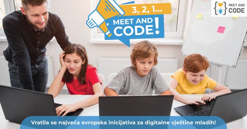 mladibl's tweet image. 3, 2, 1...Meet and Code!
mladibl.com/?p=31778
#mladibl #edukacija #meetandcode #digitalne #vjestine #mladi