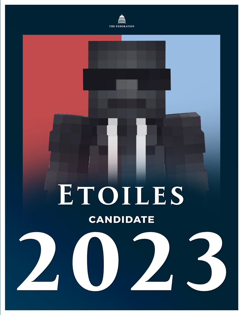 🔔| Etoiles is officially running for the QSMP Presidency.