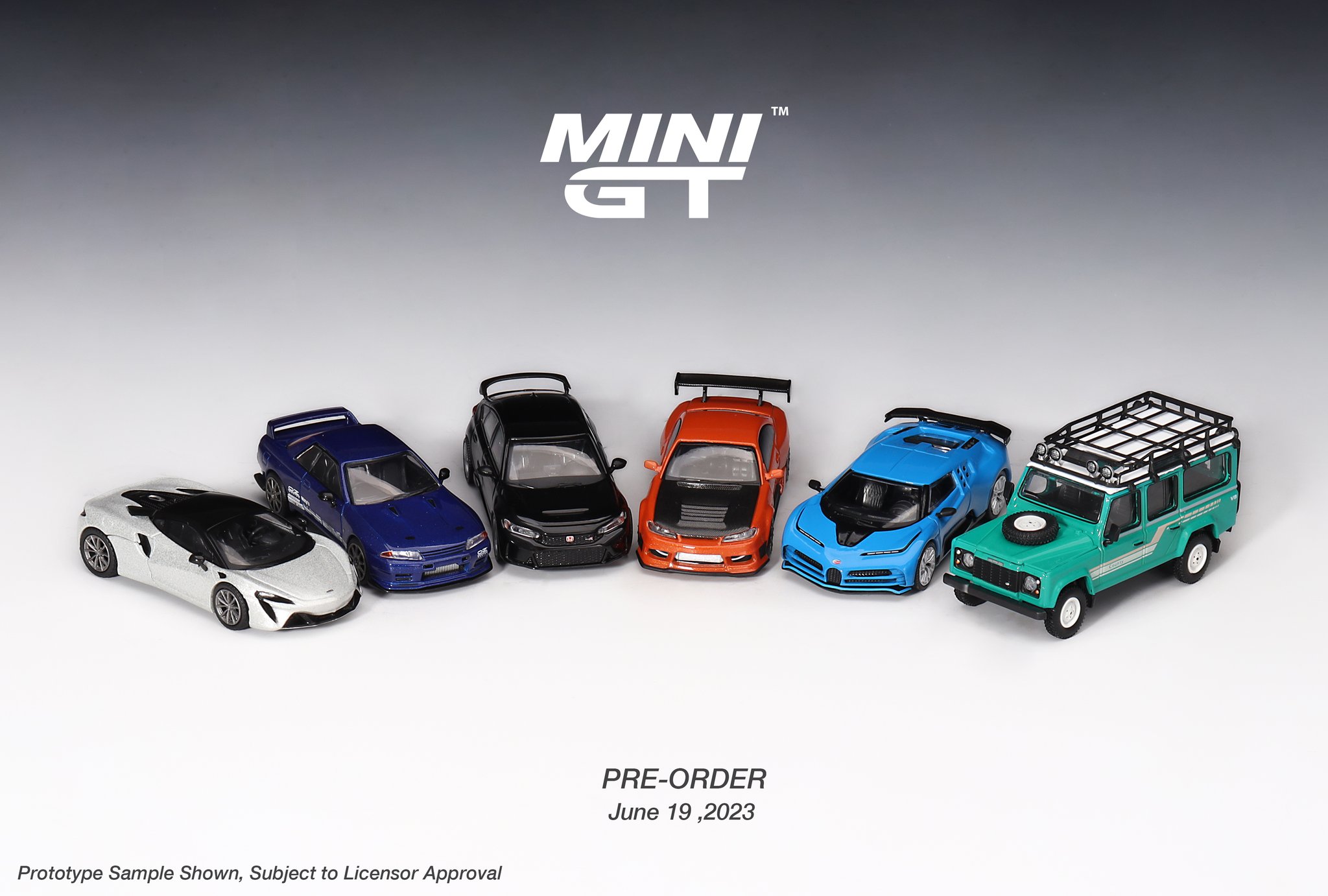 専用出品　③ 水色　おてて前 MINI GT - 1:64 collectible diecast model على X: 