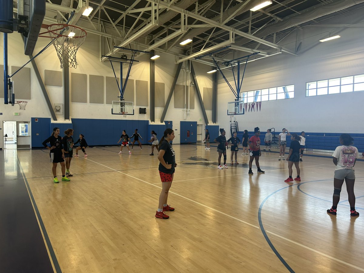 Our Lady Falcons working hard in training camp this summer to prepare for our upcoming season 2023-24.

Our student-athletes have adapted to our new environment, willing to learn new ideas, and techniques. 

THERE IS NO PRESSURE ‼️

#fhs #ladyfalcons #ncaa #wnba