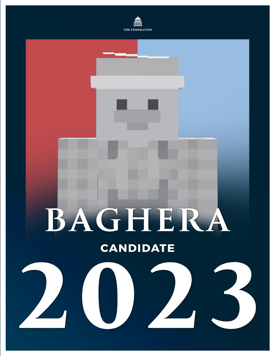 cucuruchito's tweet photo. 🔔| BagheraJones is officially running for the QSMP Presidency. https://t.co/Fre4a6B6ng