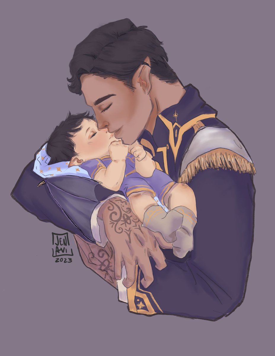 Happy Father's day Rhys!
Hello, I'm back ✨️

#rhysand #acotar