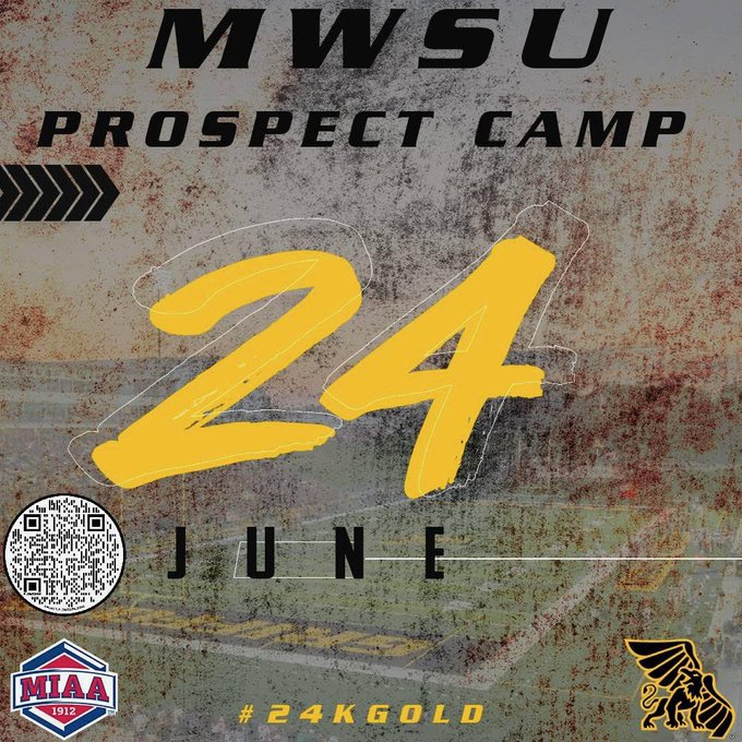 Come camp with us! Last prospect camp we offered a few DBs and plan to offer more #GriffUp #StayGold #ShowMe