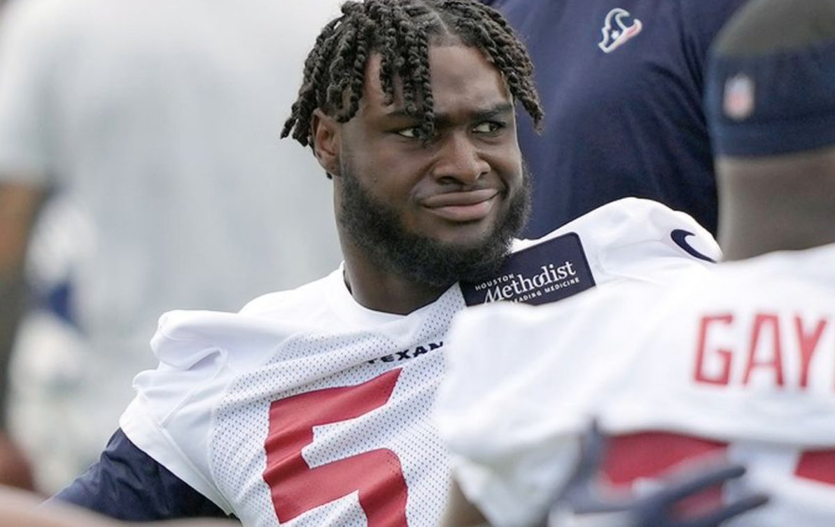 RookieWatxh's tweet photo. Will Anderson’s “explosiveness” reportedly stood out through Texans off-season practices.

Anderson has reportedly taken the position switch from OLB to DE “very well”, as he is already with the first team.

Texans legend JJ Watt said in a recent interview that Anderson “already knows” how to get to the QB and is “phenomenal.”

Anderson is currently the early favorite to win Defensive Rookie of the Year.

Next up is training camp for the Texans third overall pick 🔥
