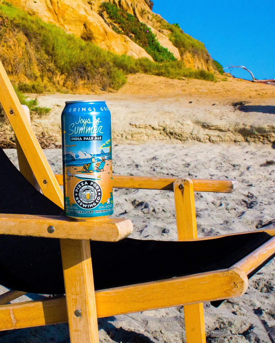 Experience all the joys summer has to offer. 

#JoysOfSummerIPA
#GoodBeerBringsGoodCheer
#PizzaPortBrewingCo
