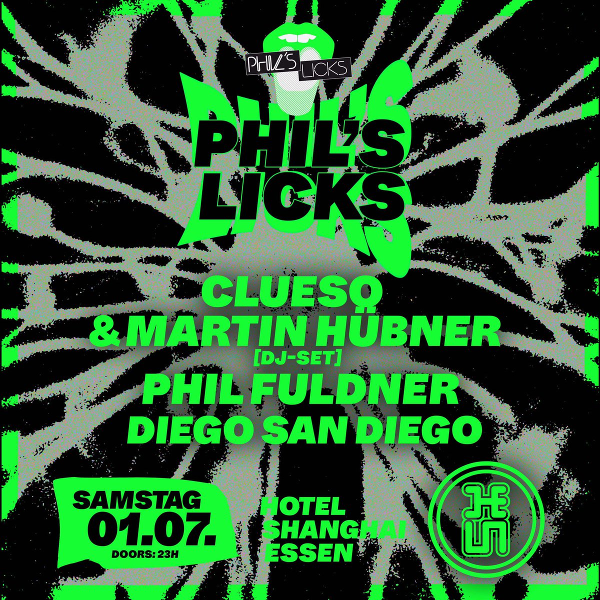 next Phil’s Licks at <a href="/hotelshanghai_/">Hotel Shanghai</a> 01.07. w/ special guest <a href="/cluesomusik/">Clueso</a> &amp; Martin Hübner (DJ Set) / @diegosandiego_ and my humble self ☆★ fancy seeing you there!