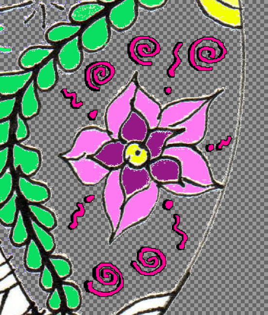 MaddysHoG's tweet image. Squiggles are done. #WIPart #Doodles #ZenDoodles