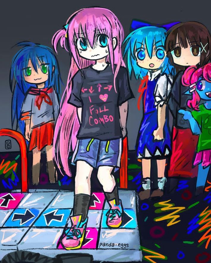 #BocchiTheRock #LuckyStar #SerialExperimentsLain this not mine but Is epic lol