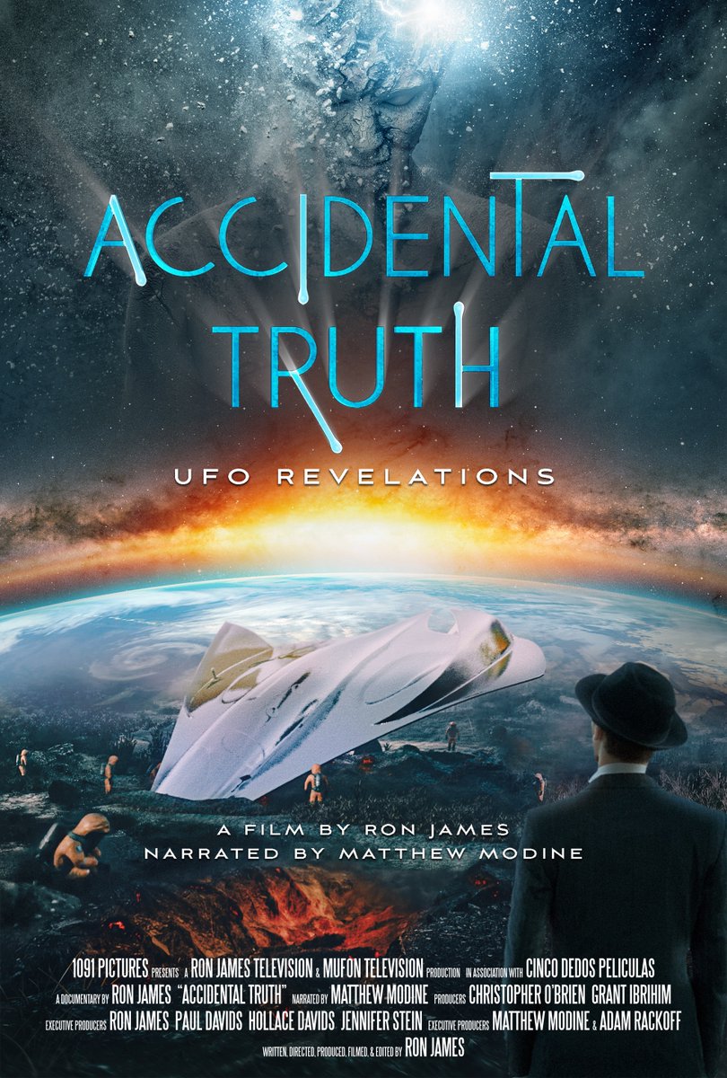 RT + be following by Monday, June 26 for a chance to win a digital code to watch my new documentary ACCIDENTAL TRUTH: UFO REVELATIONS! I'll pick 5 winners and announce next #ModineMonday! Good luck! #UFOSightings #ufotwitter #uaptwitter #UFOs #disclosure 

geni.us/AccidentalTruth