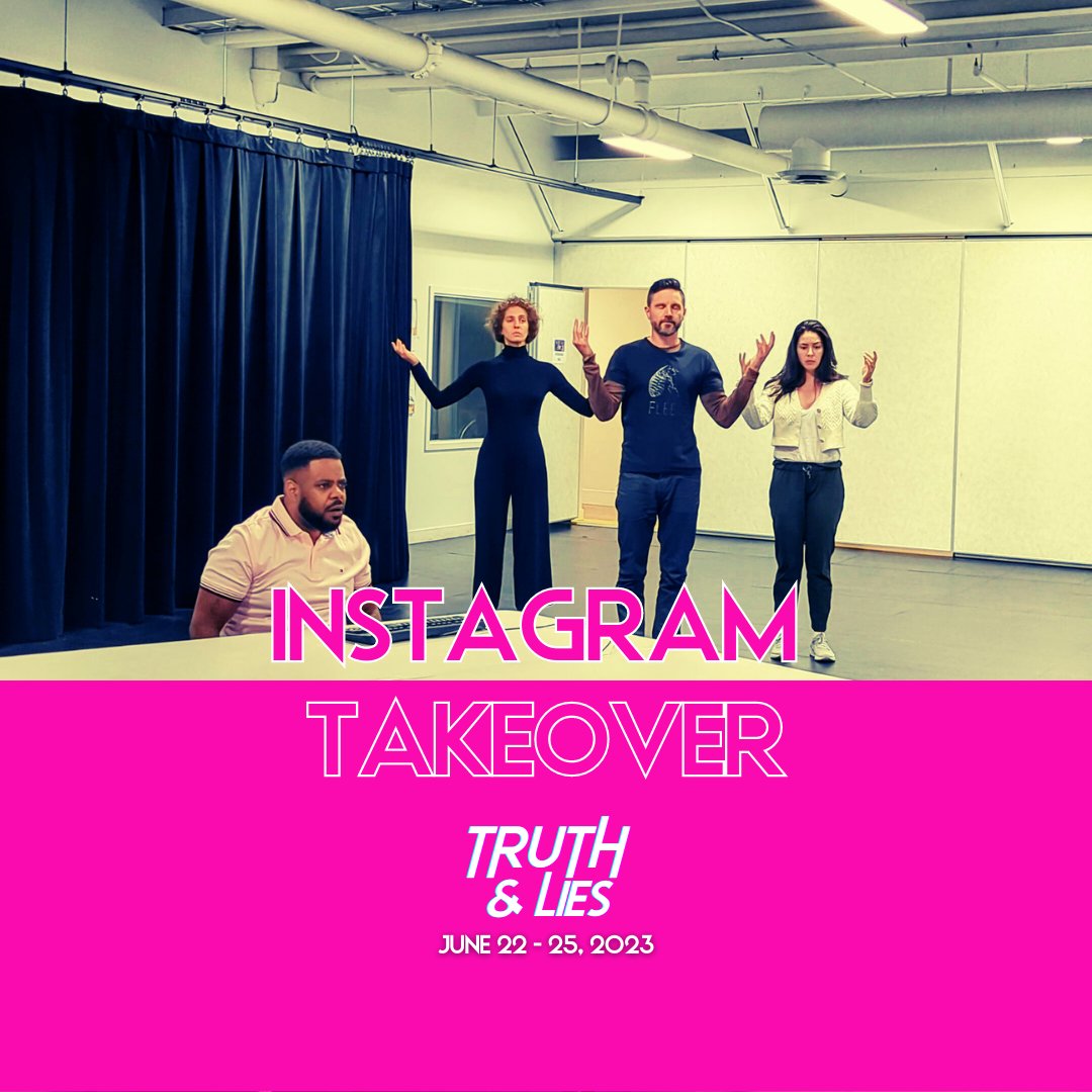 INSTAGRAM TAKEOVER TOMORROW! TRUTH & LIES | June 22 - 25, 2023 Join Carmel Amit, Kwasi Thomas, Manuela Sosa, Robert Garry Haacke & the team tomorrow 20th June on a journey of their day! pitheatre.com/shows/truth-li…