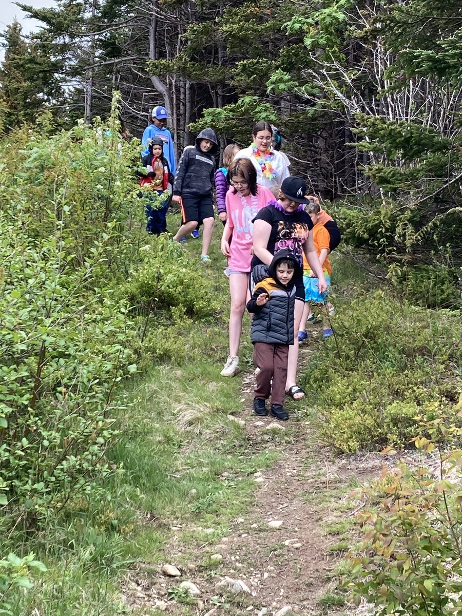 MsYoungSHA's tweet image. A little late posting but we had such fun with our Buddy Readers at Jane’s Pond. @SHA_NL