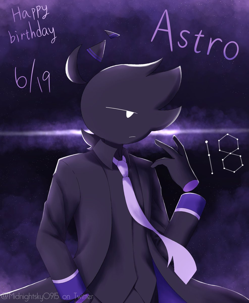 Midnightsky0915's tweet photo. (I’m a bit late, pls don’t mind-)
Happy birthday Astro!
#FNFAstro https://t.co/m2Wno4P0pR