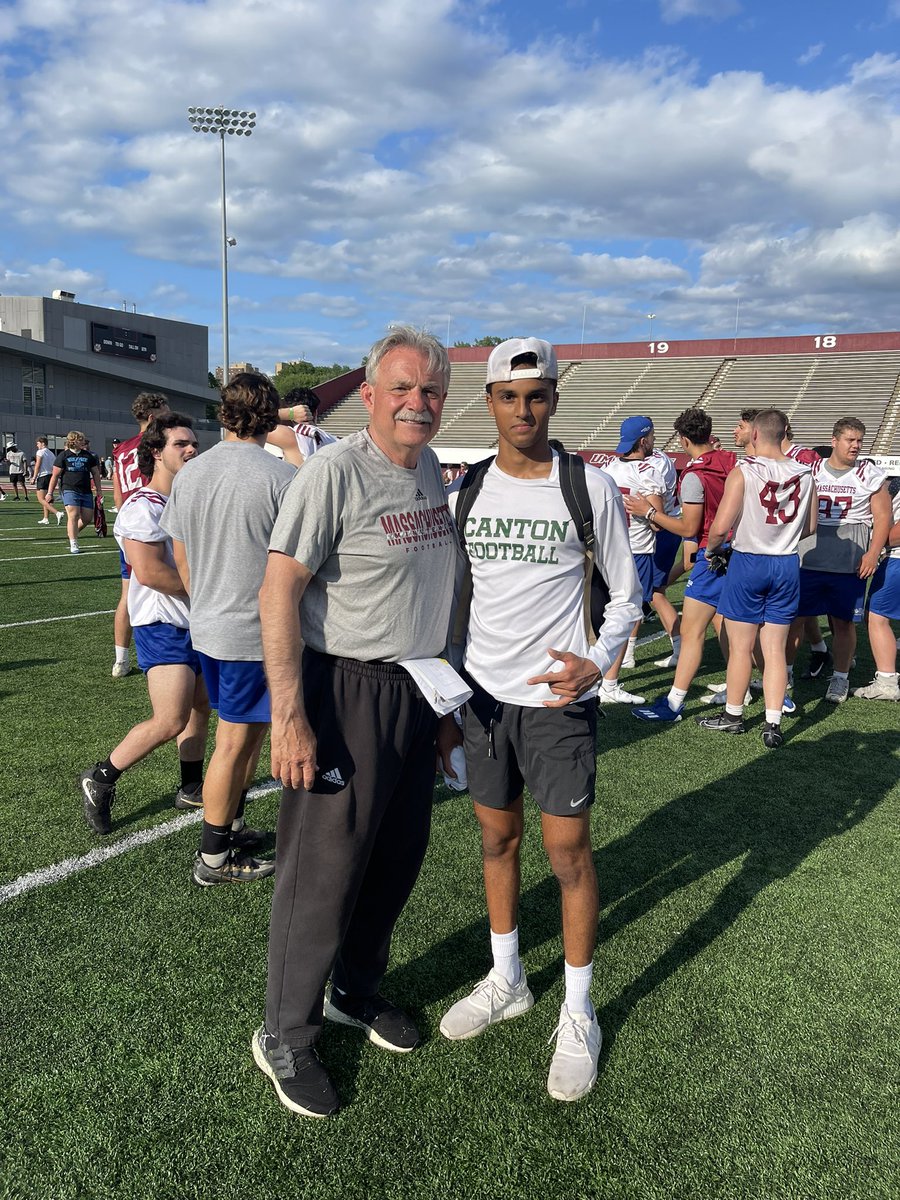 dhruvpatel12305's tweet photo. I had a great time at the Don Brown Camp at Umass. Thank You @FBCoachDBrown https://t.co/jEKtzPHchg