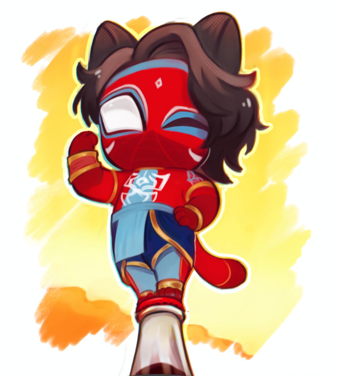 SNongnaphat's tweet photo. Pawvitr Prabhakar 🐾
#AcrossTheSpiderverse 
#pavitraprabhakar https://t.co/CWXRi6bH1H
