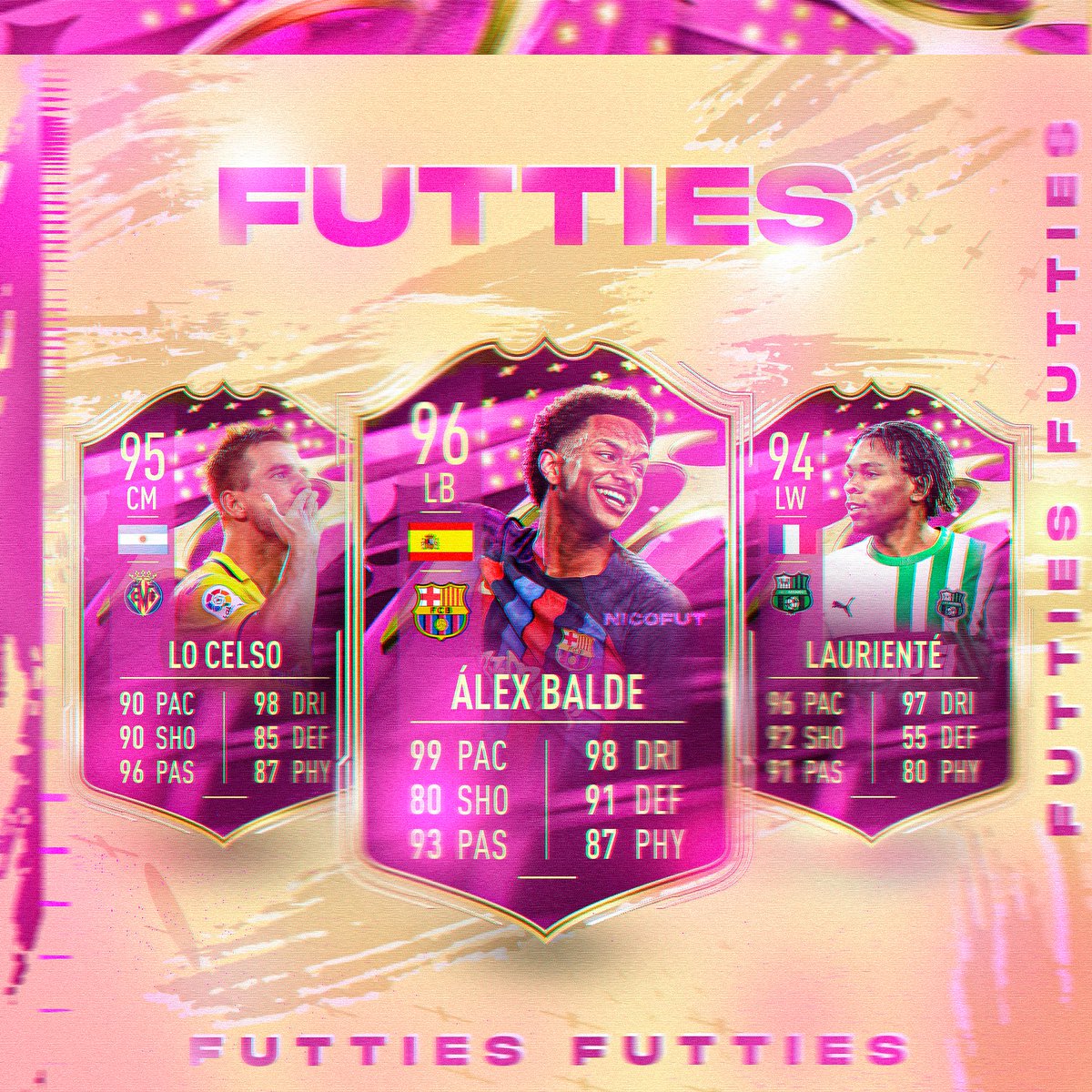 ¿Could we see FUTTIES feature back?
These are some of the players i would like to see.

#balde #LoCelso #lauriente #Barca