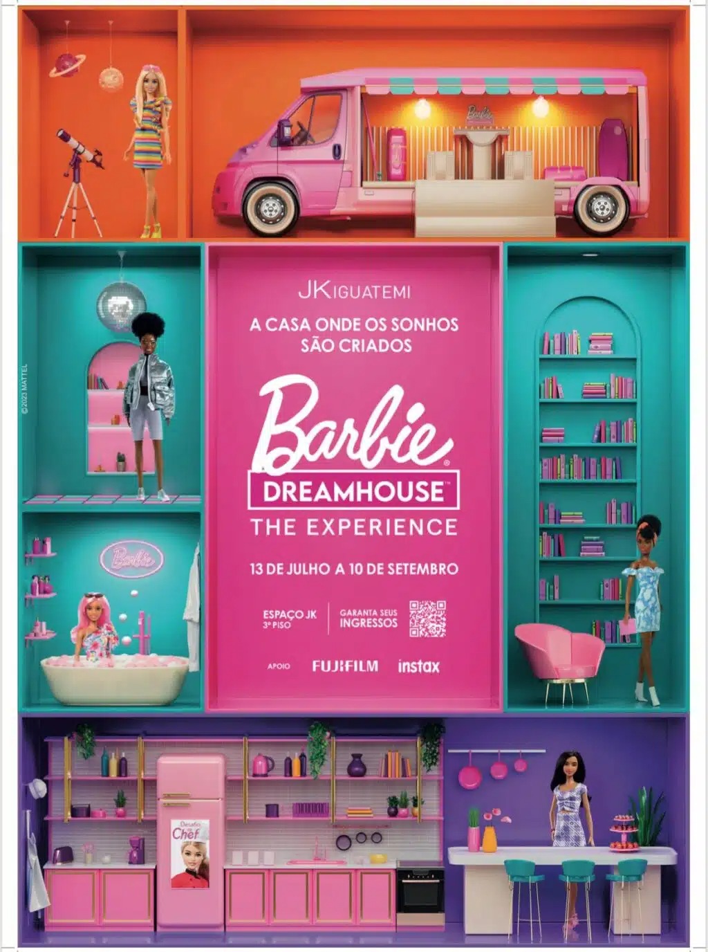 Barbie Dreamhouse Casa dos Sonhos - Mattel