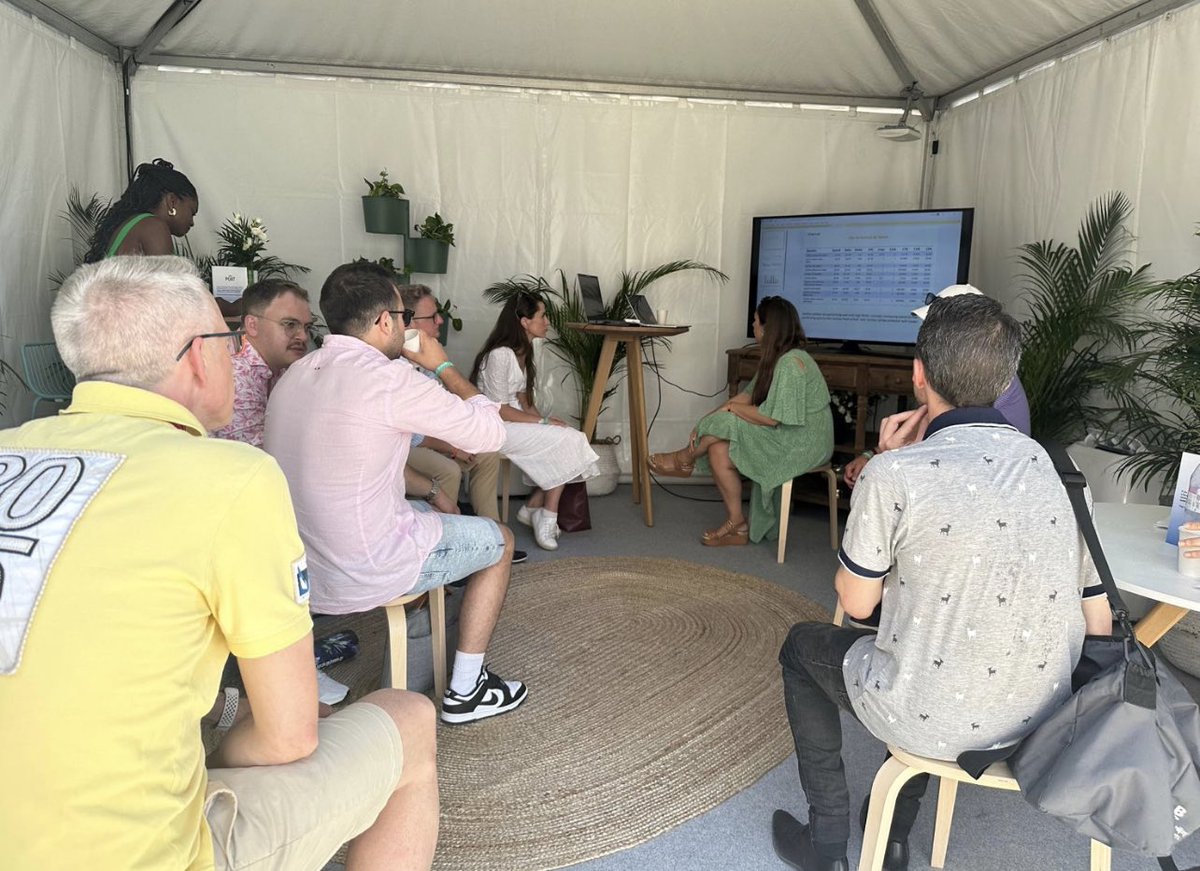 “Great Day 1️⃣ in the #AmazonPort at the @Cannes_Lions International Festival of Creativity! Presentation with our great partners @AmazonAds & @Kenvue followed by product demos about our soon to be announced launch, tomorrow! 🎉🚀” —Pacvue President, @MelissaNBurdick 

Stay tuned!