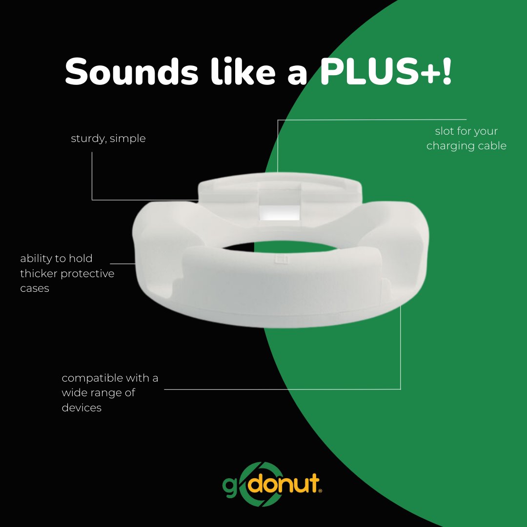 Have you seen the GoDonut PLUS+ – the ultimate power-packed device stand! 🍩⚡️ Elevate your device experience to new heights with this game-changing innovation. 

godonut.com/product/godonu….