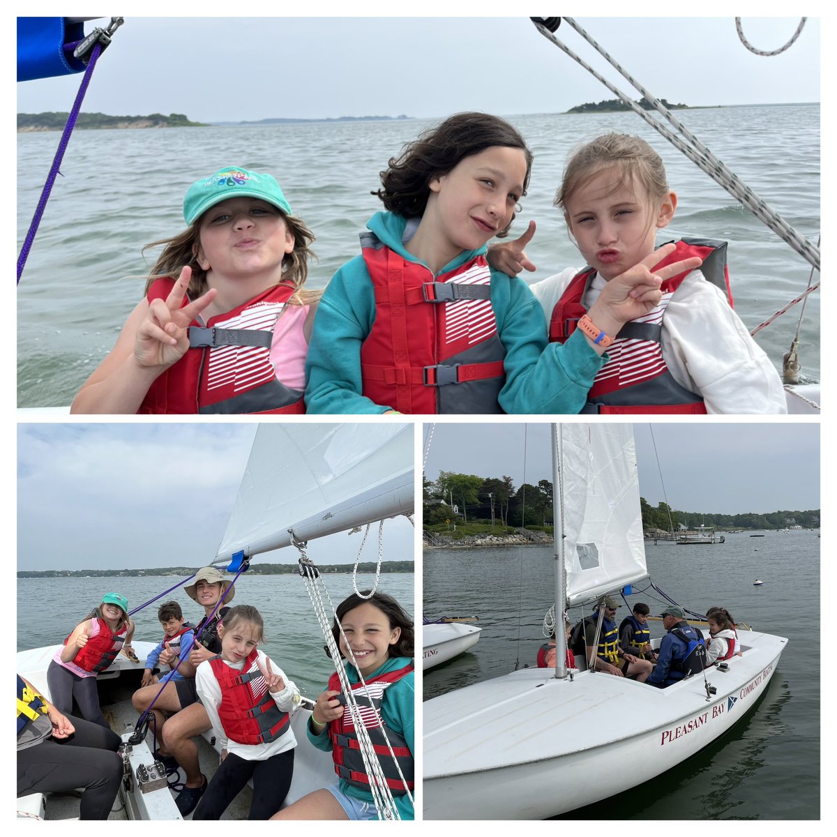 EES grade 3 students take to the sea! Thank you Pleasant Bay Community Boating!