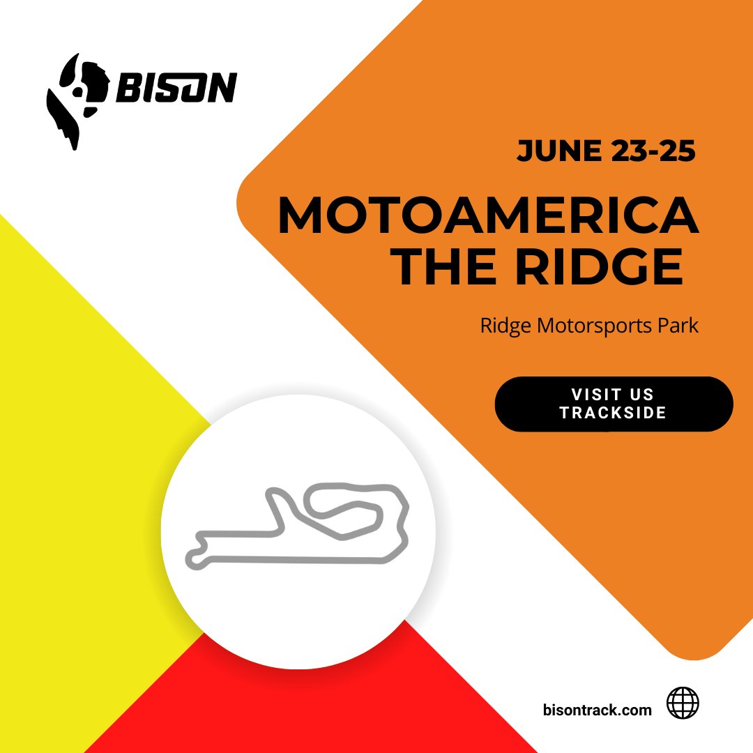 BisonTrack's tweet photo. Tosha and Rob are splitting up this weekend! 🤯 Due to a breakdown with our van in NH, we've been forced to shift our plans! Tosha will be flying to The Ridge for MotoAmerica while Rob is bound for NJMP for AHRMA. https://t.co/0FQORJ7YDV 
#gofastbesafe https://t.co/VBgpeQsMTs