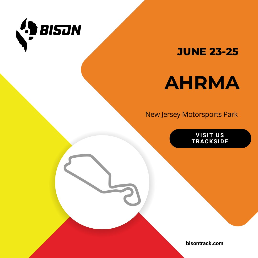 BisonTrack's tweet photo. Tosha and Rob are splitting up this weekend! 🤯 Due to a breakdown with our van in NH, we've been forced to shift our plans! Tosha will be flying to The Ridge for MotoAmerica while Rob is bound for NJMP for AHRMA. https://t.co/0FQORJ7YDV 
#gofastbesafe https://t.co/VBgpeQsMTs