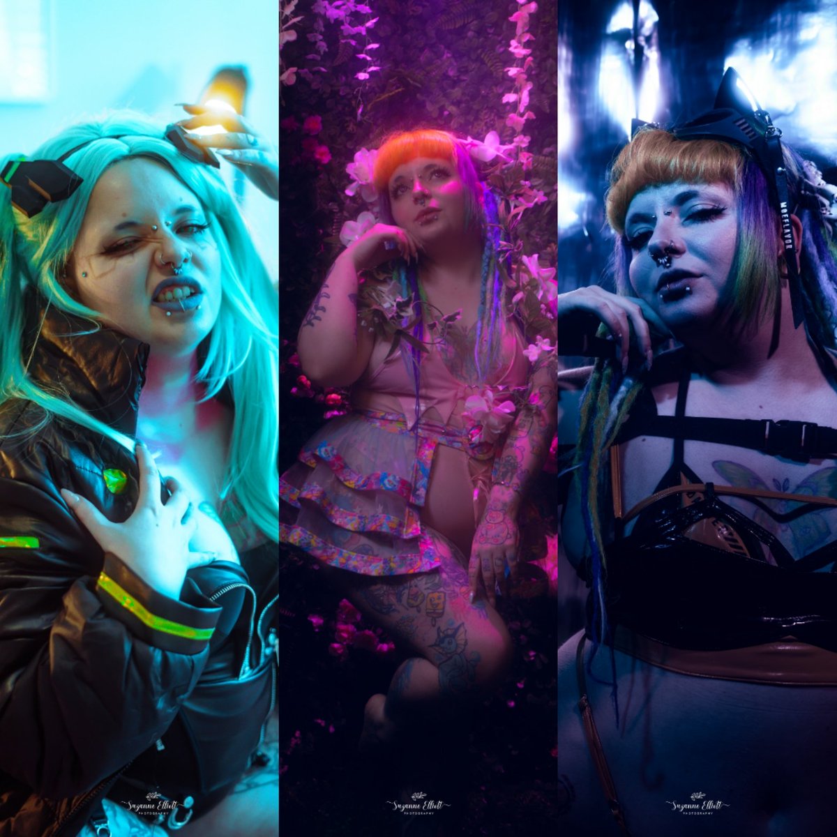 PocketBaee's tweet photo. Get yourself a gal who can do it all ♡
Did a photoshoot over the weekend.
..
#cute #kawaii #fantasyphotography #chubbygirl #pastel #moeflavor #honeybirdette #cosplay #dokidokicosplay #becca #edgerunners #ink #tattoo #fairy #altgal #locs #uniqso #circlelenses #cyber #lingerie https://t.co/UAroUvIzP3