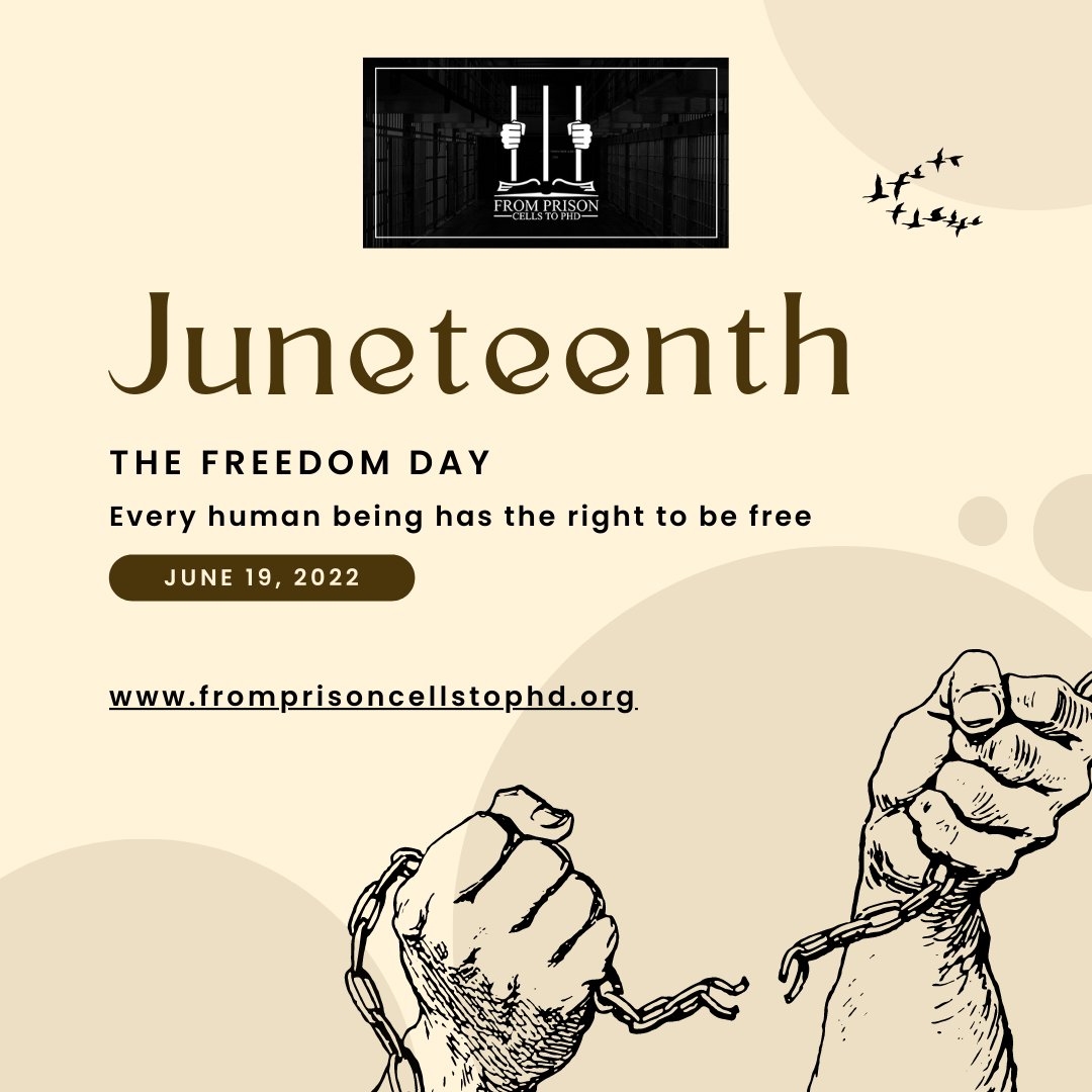 Dr_Andrisse's tweet photo. I would like to take a moment of silence and respect for Juneteenth, otherwise known as Freedom Day.
I believe strongly in freedom and a chance to succeed. It's never too late to do good!
#Juneteenth #FreedomDay #EqualOpportunity #UnyieldingCommitment https://t.co/TysNxID9QT