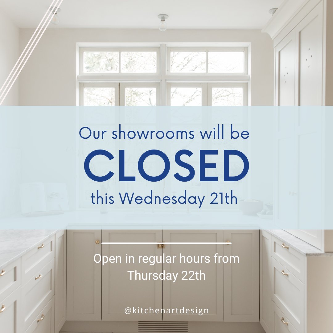 📢 We have an important update for you! Our showroom will be closed ⛔ this Wednesday, June 21st. But fret not! We'll be back the next day, Thursday, June 22nd, ready to serve you in our regular showroom hours. 🎉

📞 While our showroom is closed, our team is s...
