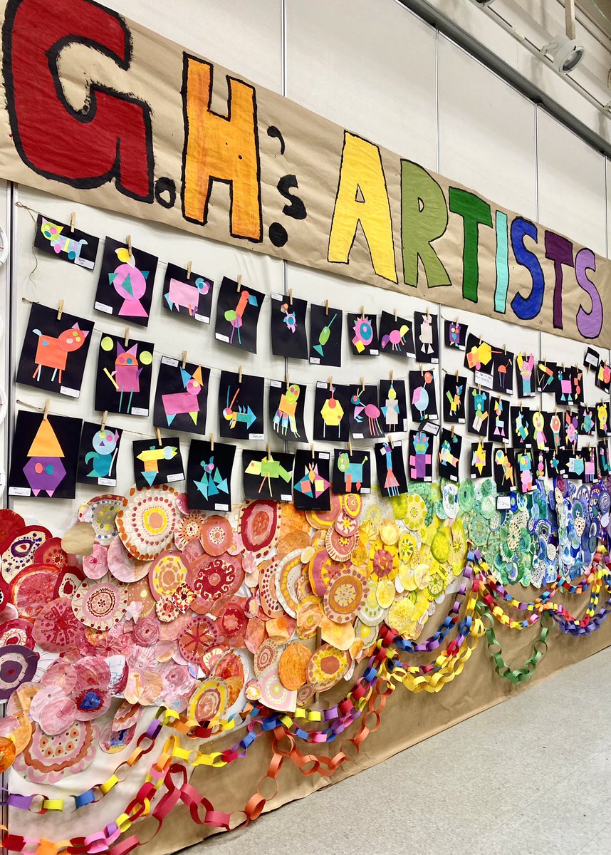 A week ago, we wrapped up our <a href="/DrGeorgeHallPS/">Dr. George Hall PS</a> 1st Annual Art Gallery. It took a village to create, organize, put up &amp; take down. Fortunate for the most supportive community &amp; the hardest working kids <a href="/TLDSB/">TLDSB</a> #artgallery #artclass #kidart #elementaryart #VisualArt 🖼️ 🎨 🖌️✏️